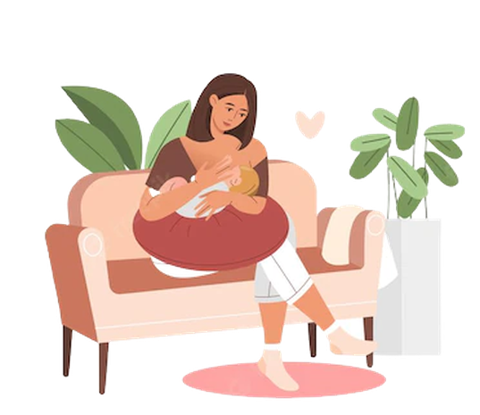 set-four-diverse-breastfeeding-mothers-suckling-their-babies-chairs-sofas-home-colored-vector-illustration_118813-6_prev_ui